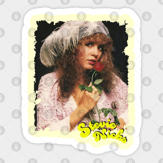 Stevie Nicks Is My Fairy Godmother Sticker by OcaSign